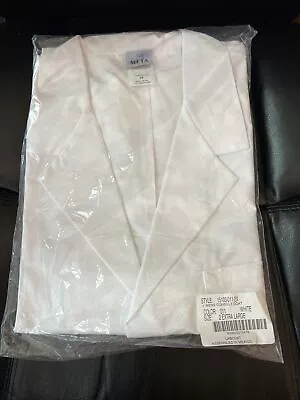 Meta Fundamentals Mens Consultation Medical White Lab Coat 15103 2XL NWT $45 • $39.95