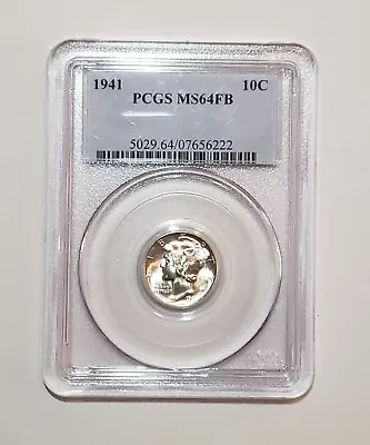 1941 Mercury Dime PCGS MS64FB • $18.99