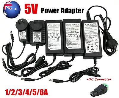$11.68 • Buy Power Supply Adapter Transformer AC 240V To DC 5V For LED Strip AU PLUG