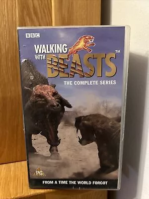 Walking With Beasts (VHS 2001 2-Tape Set) • £2.99