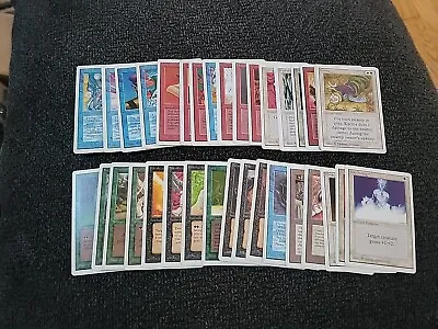 Magic The Gathering Unlimited Set Lot Of 35 Cards - No Duplicates - OC1759 • $59.99
