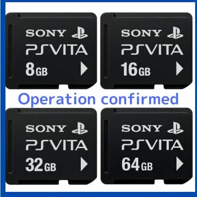 Sony PS Vita Memory Card Official Used Japan 4GB 8GB 16GB 32GB 64GB Ship'n 1 Day • $8.78
