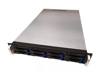 TGC Rack Mountable Server Chassis 2U 680mm Depth 8x Ext 3.5'/2.5' Bays 2x Int • $229