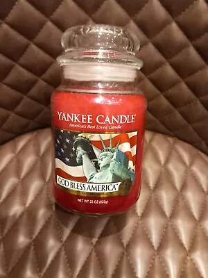 Yankee Candle God Bless America 2017 Large 623g  Collectors Edition  • £20