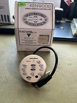 KENWOOD P-RC50MR  Rounded Wired Marine Remote Controller (5-A4) • $50