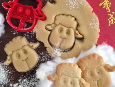 £4.99 • Buy Sheep Cookie Pastry Biscuit Cutter Icing Fondant Clay Kitchen Xmas New Year