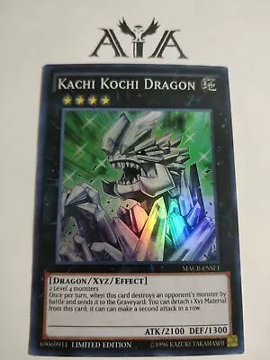 Kachi Kochi Dragon - MACR-ENSE1 - Super Rare - Limited Edition Near Mint Ayasarc • $2.49