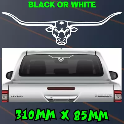 Long Horn Sticker Car Decal 4x4 Country Williams Bull Aussie Ute Longhorn Vinyl  • $10.50