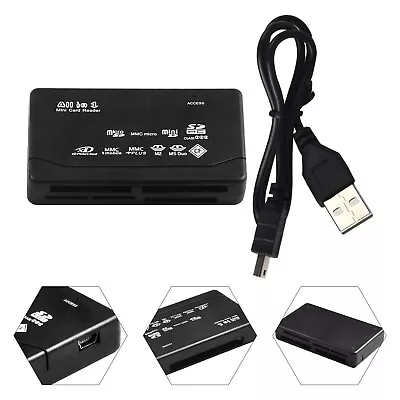 Fast Data Transfer USB 2 0 Card Adapter Card Reader For SD TF CF XD MS MMC • $17.51