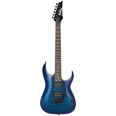 Ibanez RGA Gio GRGA120QA Electric Guitar Transparent Blue Burst #GRGA120QATBB • $299.99