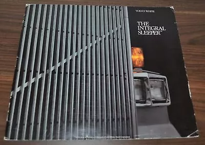 Volvo White The Integral Sleeper Truck Brochure Prospekt • $34.99