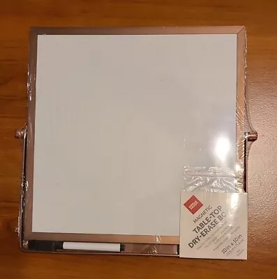 Magnetic Table-Top Dry Erase Board New Sealed • $16.99