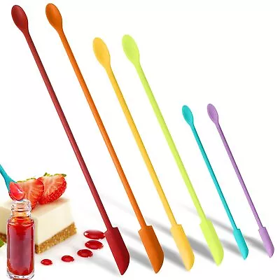 Colorful 6 Pcs Mini Spatula Silicone Spatula Set Makeup Spatula Tiny... • $16.21