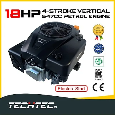 18HP Vertical Shaft Petrol Engine For Ride On Mowers 4-Stroke OHV Electric Start • $649