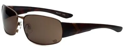 Wilson Designer Sunglasses 1025 In Brown With Amber Lens • $37.95