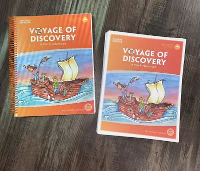 My Father's World ~ Voyage Of Discovery Teacher's Manual & Student Sheets Pre-K • $117.97