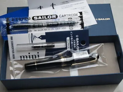 Japanese Sailor Professional Gear Slim Mini / EF-nib 11-1303-120 With Converter • £102.02