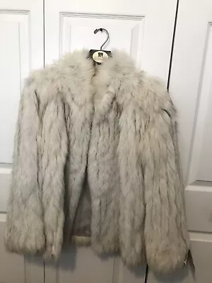 Womens Fox Fur Jacket Vintage New With Tags • $120