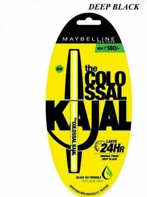 Maybelline Colossal Kajal Deep Black Kohl Maybeline Free Shipping • $15.16