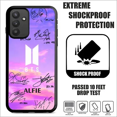 BTS Fans Phone Case Shockproof Protection For IPhone Galaxy Huawei Google Lot • £10