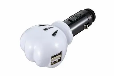 [NEW]NAPOLEX Car Charger Disney Mickey Mouse 2port USB Socket D2.4A WD324 • $35.89