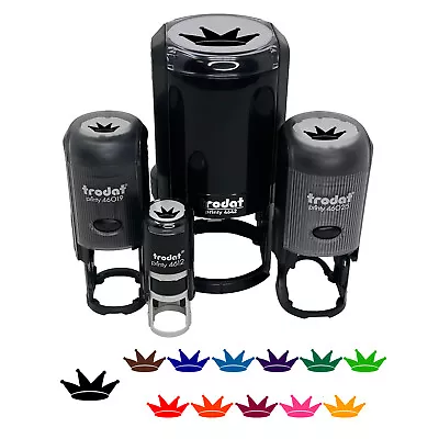 Jester Crown Hat Self-Inking Rubber Stamp Ink Stamper • $9.99