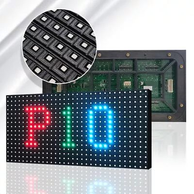 P10 Layar LED Panel Modul Outdoor 320*160 Mm 32*16 Piksel 1/4 Scan SMD3535 • $43.16