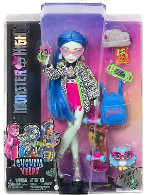 GHOULIA YELPS 2022 Monster High W/ SIR HOOTS A LOT G3 Reboot Sealed In-Hand NEW • $49.99