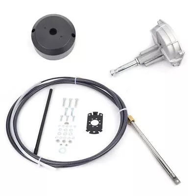 12 Feet Boat Rotary Steering System Outboard Kit SS13712 Marine 12FT Boat Cable • $98.80