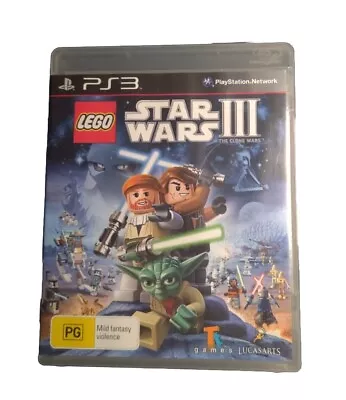 Lego Star Wars III - The Clone Wars Sony PlayStation 3 PS3 - PAL  • $19.97