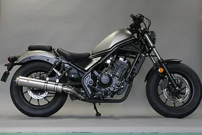 Valiente HONDA REBEL250 MC49 Grande Full Exhaust For Motorcycles Custom Parts • $268