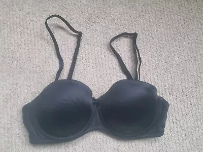 M&S Multiway Bra Black Size 32C Great Condition. • £2