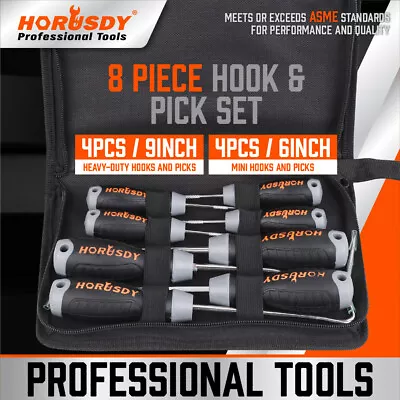 $24.99 • Buy 8Pc Pick And Hook Set Oil Seal O-Ring Puller Extractors Seal Gasket Remove Tool