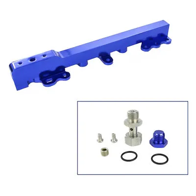 High Volume Fuel Injector Rail For Honda D Series Sohc D16 Fuel Rail Kit Blue • $44.09