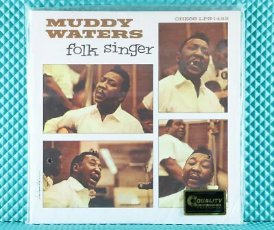2011 Muddy Waters Folk Singer 2x 12'' Vinyl LP Chess LPS-1483 Quality Pressings • $150