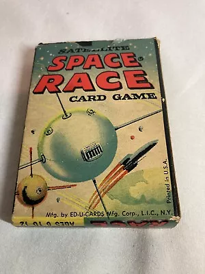 $39.99 • Buy Vintage Card Game Ed-U- Satellite Space Race Sputnik Complete, Rare