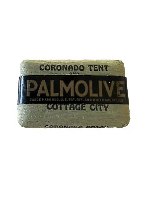 Rare Vintage Palmolive Coronado Tent Coronado Beach California  Hotel Soap • $35