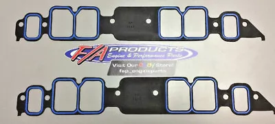 Fel-Pro 1211 BIG Block Chevy 1.82 X 2.54 Rectangle Port Intake Manifold Gaskets • $17.98