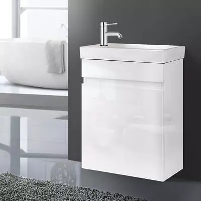 Cefito Vanity Unit 400mm With Basin White • $135.80