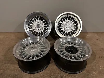 NOS BMW Centra Mesh Wheels Rims 16x8 5x120 E24 E28 E30 M3 E34 VINTAGE RARE BNIB • $999.99