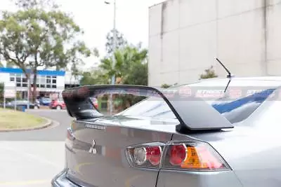 $249.99 • Buy EVO X Style Boot Wing Spoiler For 2007-2017 Mitsubishi CJ CF Lancer (UNPAINTED)