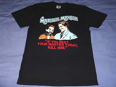 Marilyn Manson If You Meet Your Master Shirt 2021 Modern Bootleg Screen Printed • $55