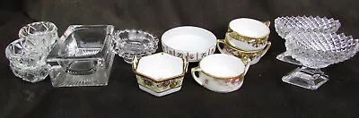 Salt Cellars Choice Of Noritake Crystal Candlewick Nippon Japan All Good Vintage • $14.95