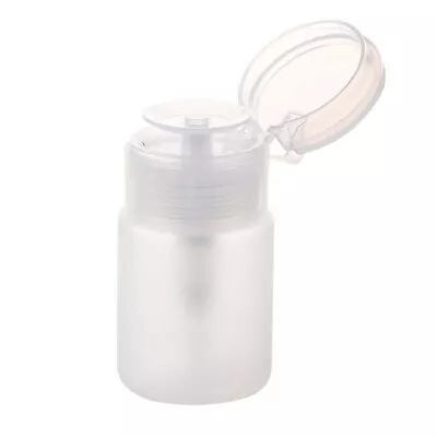 70ml Nail Art Makeup Polish Plastic Pump Dispenser Bottle Remover Q3K78142 • $7.68