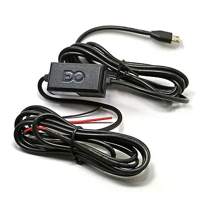 Micro USB Hard Wire Kit For Dash Cam Vehicle DVR Video Recorder 5V Phone Charger • $10.50