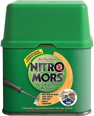 £9.29 • Buy All Purpose Nitromors Paint & Varnish Remover - 375ML