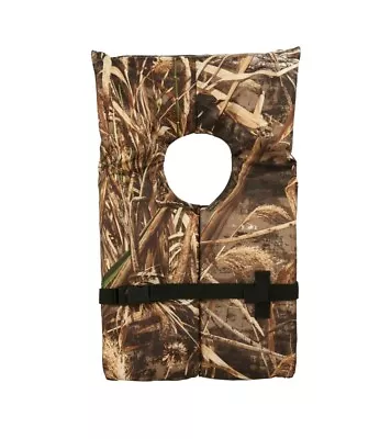 Exxel Outdoors Type II Realtree Life Preserver Vest Max-5 Camouflage Adult [G3] • $20.17