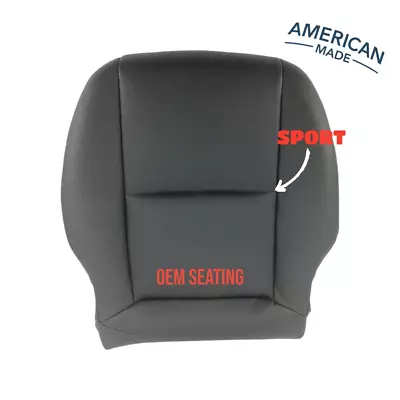 Fits 2008-2015 Mercedes Benz GLK 250 350 SPORT Driver Leather Seat Cover Black • $150