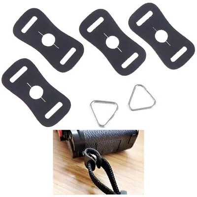 5set Protector Cover Camera Strap Triangle Split Ring Ok For Fujifilm Nikon AP_ • £4.85