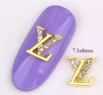 10x  Nail Art Decoration Bows Flowers Decals| Letters| Gems| Stickers| Charms • £6.99